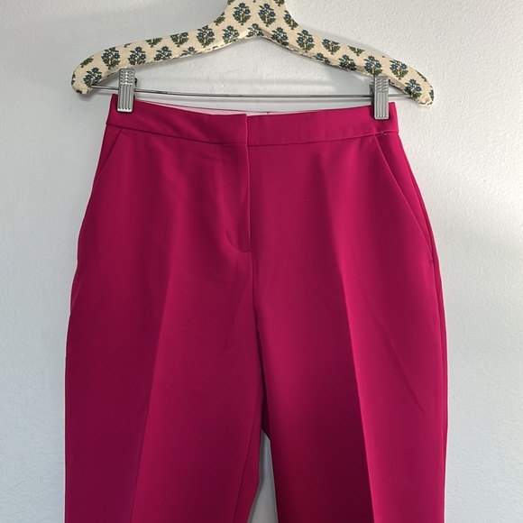 TOPSHOP Petite Pink Trousers Size 0 - Picture 2 of 6